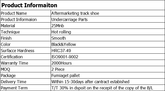 Swamp track shoe information